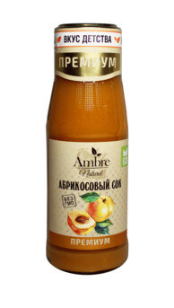 Сок абрикосовый премиум Ambre naturel 0,25л