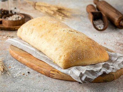 Купить Хлеб чиабатта 1шт в Москве